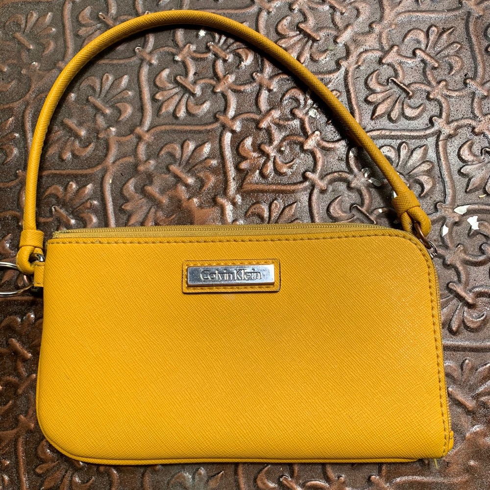 Yellow Calvin Klein Wallet